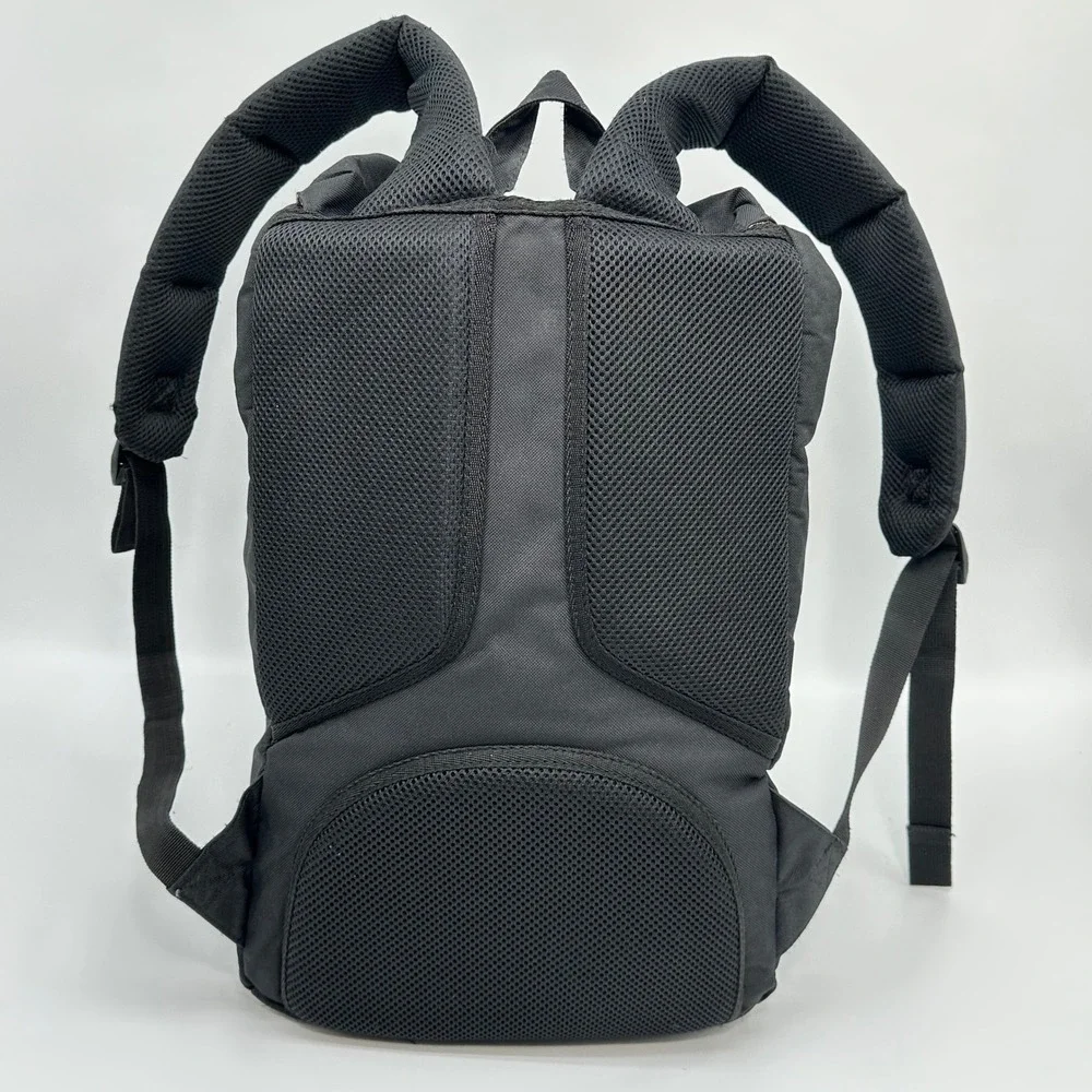 Herschel Supply Co Little America Backpack Black Tan Straps Laptop Sleeve Bag